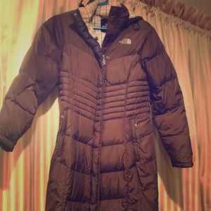 North face winter coat